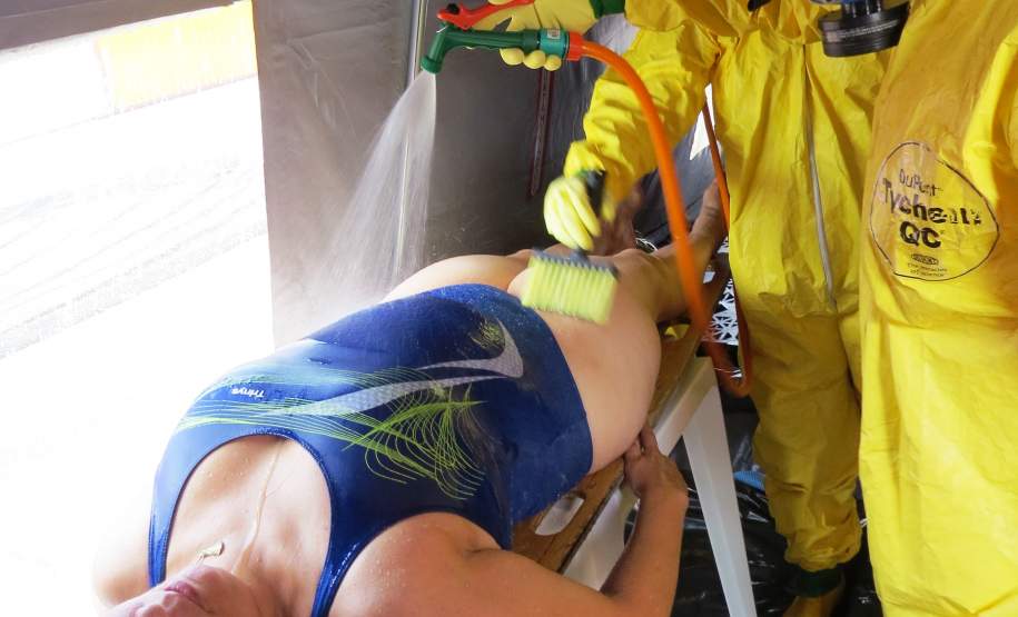 8º Grupamento de Bombeiros realiza capacitação para médicos e enfermeiros do SIATE E SAMU.