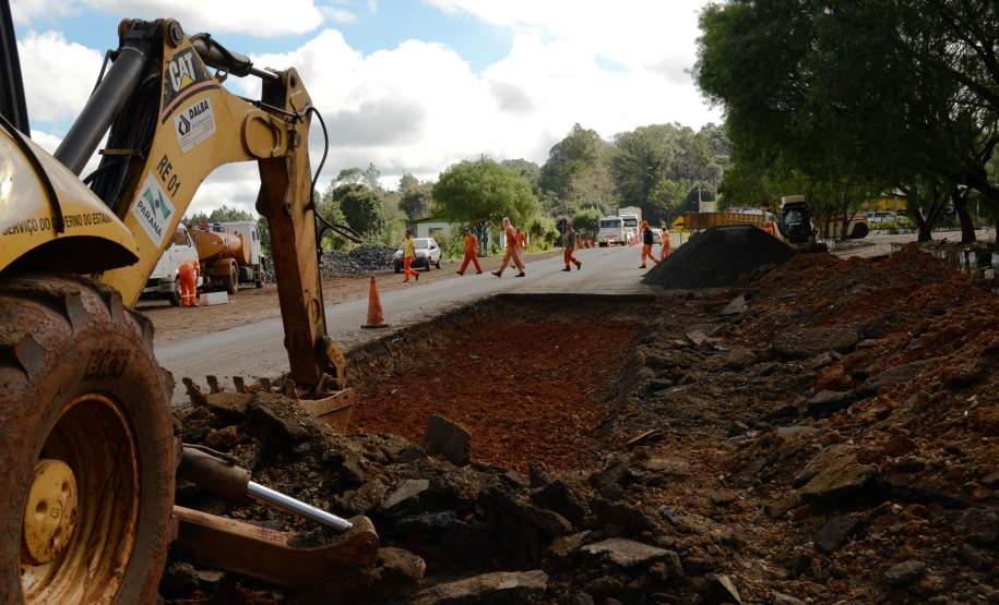 DER-PR libera para tráfego pista da PR-459, em Mangueirinha