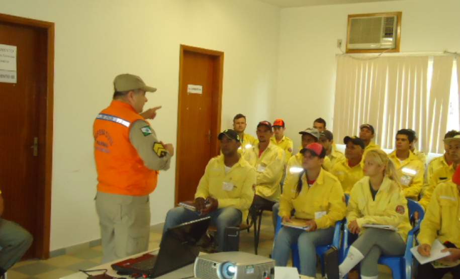 Formação de Brigada de Incêndios