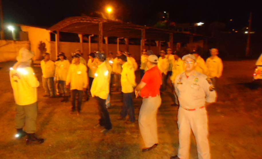 Formação de Brigada de Incêndios