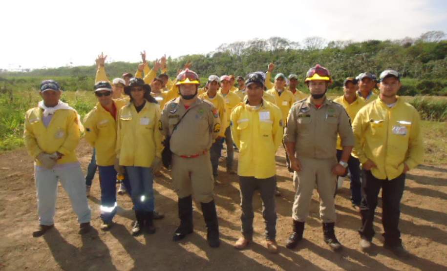Formação de Brigada de Incêndios
