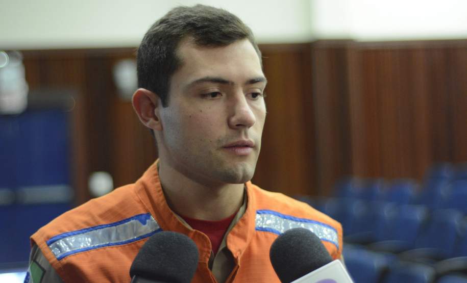 Visita de integrante da Defesa Civil do Paraná ao CPRM