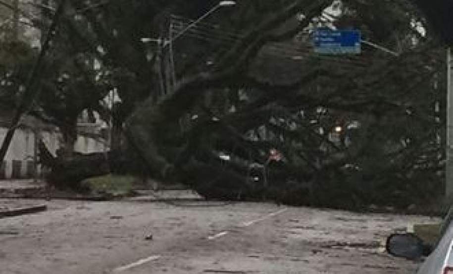Temporais no Paraná Temporais no Paraná
