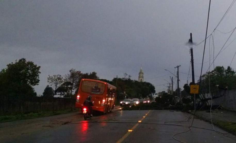 Temporais no Paraná Temporais no Paraná