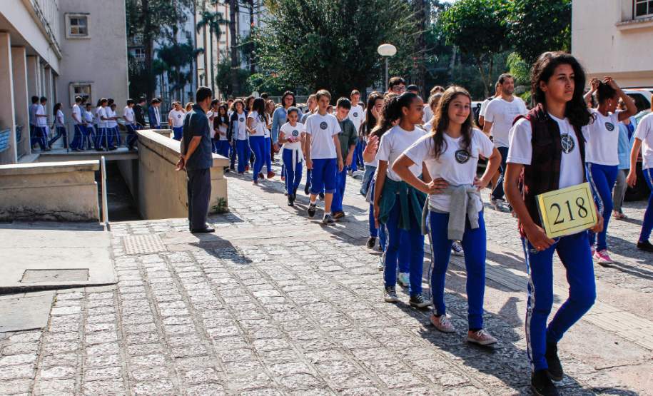 Simulado de plano de abandono do CEP Simulado de plano de abandono do CEP