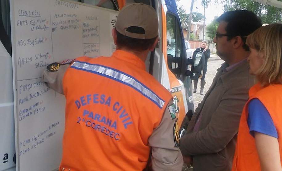 1ª SEMANA MUNICIPAL DE CONSCIENTIZAÇÃO E PREVENÇÃO CONTRA DESASTRES NATURAIS E OCUPAÇÃO URBANA - Irati A COMPDEC do Município de Irati, apoiada pela 2ª CORPDEC, realizam na Semana de 30 de Novembro a 04 de Dezembro de 2015 a “1ª SEMANA MUNICIPAL DE CONSCIENTIZAÇÃO E PREVENÇÃO CONTRA DESASTRES NATURAIS E OCUPAÇÃO URBANA onde acontecem palestras sobre a Legislação Brasileira para Proteção e Defesa civil ministrada pela Coordenadoria Estadual de Proteção e Defesa Civil, Apresentação do documento de Inscrição na Campanha “Construindo Cidades Resilientes: Minha cidade está se