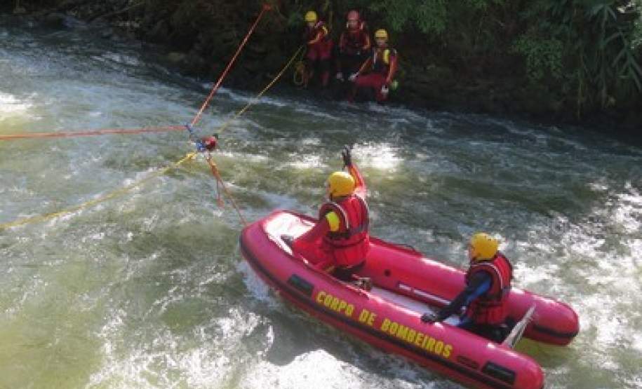 Instrução Prática – Rio Cachoeira – Bairro Alto – Antonina - PR