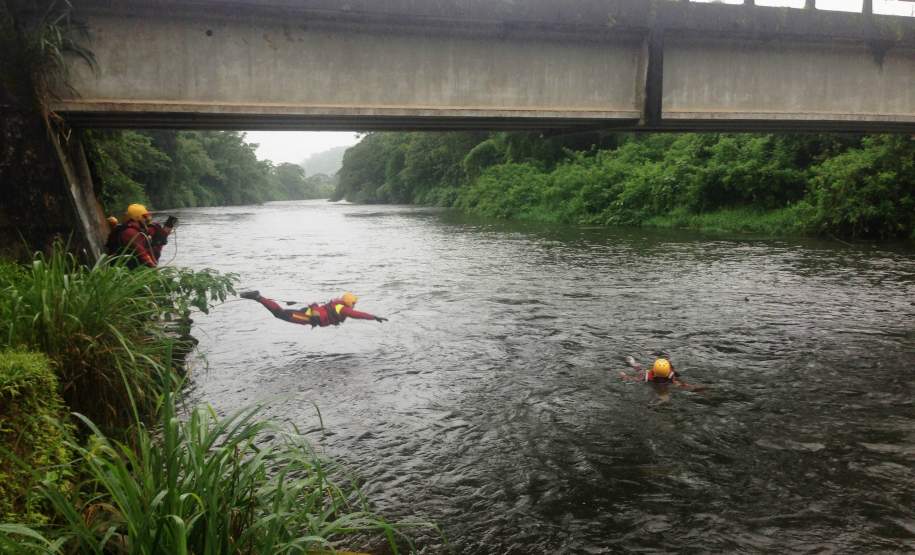Instrução Prática – Rio Cachoeira – Bairro Alto – Antonina - PR