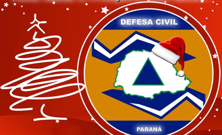 A COORDENADORIA ESTADUAL DE PROTEÇÃO E DEFESA CIVIL DESEJA A TODOS UM FELIZ NATAL E PRÓSPERO ANO NOVO