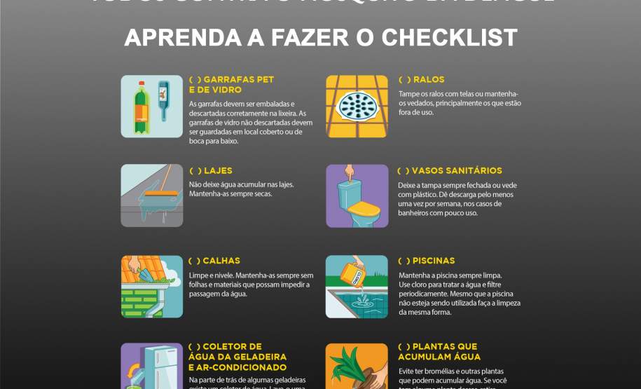 Paraná terá Hora H de combate ao mosquito Aedes aegypti O sábado de Carnaval (6) foi escolhido pelo Governo do Estado para a realização da campanha Hora H – Todos contra o mosquito da Dengue. O objetivo é convocar todos os paranaenses a vistoriar casas e quintais simultaneamente, às 10h da manhã, com o objetivo de eliminar criadouros do mosquito transmissor da dengue, zika e chikungunya.