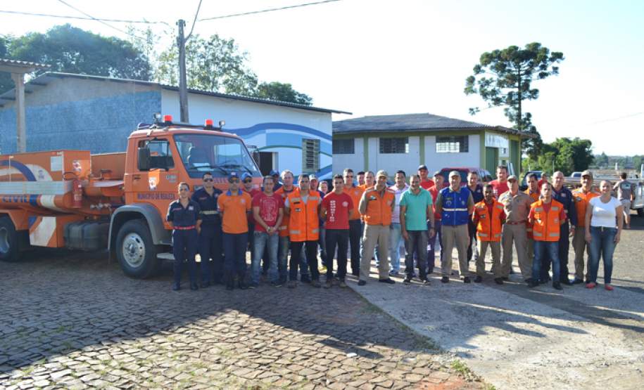 12ª CORPDEC - Posto de Bombeiros Cumunitário de Realeza ganha novos agentes.