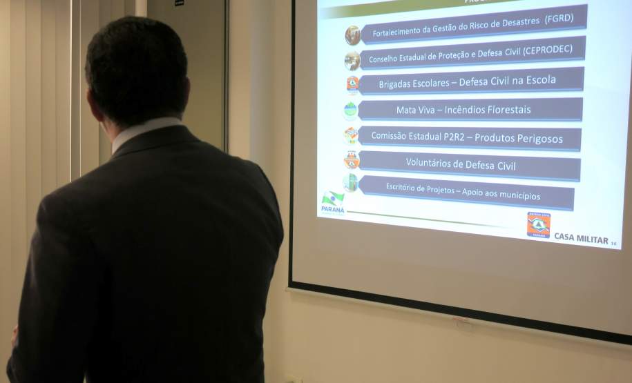 No dia 14/06, o Coordenador Executivo de Proteção e Defesa Civil, Ten- Cel