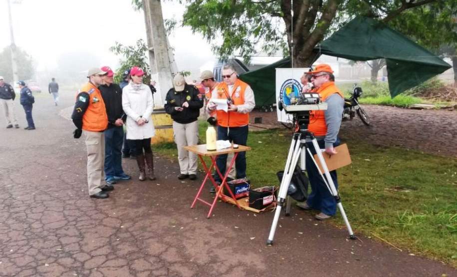 Simulado REER e 9ª CORPDEC Repetidora montada