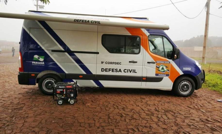 Simulado REER e 9ª CORPDEC Posto de Comando Movel