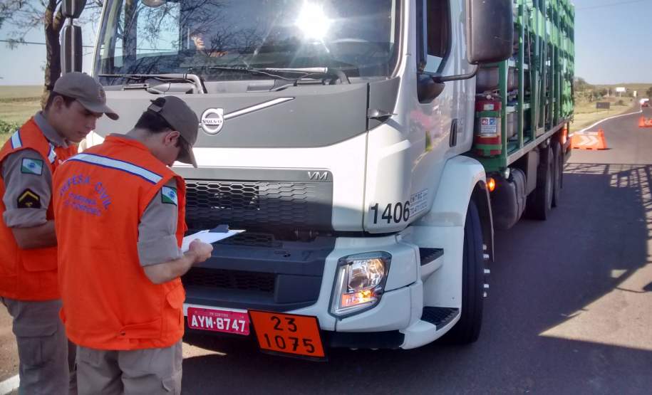 3ª Coordenadoria Regional de Proteção e Defesa Civil e Polícia Rodoviária Federal realizam fiscalização Produtos Perigosos em Cornélio Procópio-PR. No dia 16 de junho de 2016 a 3ª Coordenadoria Regional de Proteção e Defesa Civil realizou Fiscalização de Produtos Perigosos no Posto da Polícia Rodoviária Federal, Km 83 da Rodovia BR 369, no município de Cornélio Procópio.