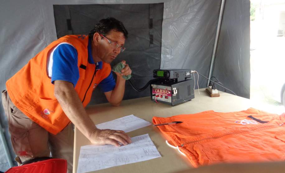 No dia 19 de junho de 2016, a 3ª Coordenadoria Estadual de Proteção e Defesa Civil (3ª CORPDEC) realizou exercício simulado, visando treinamento operacional de comunicação e montagem de quatro estações de comunicação,