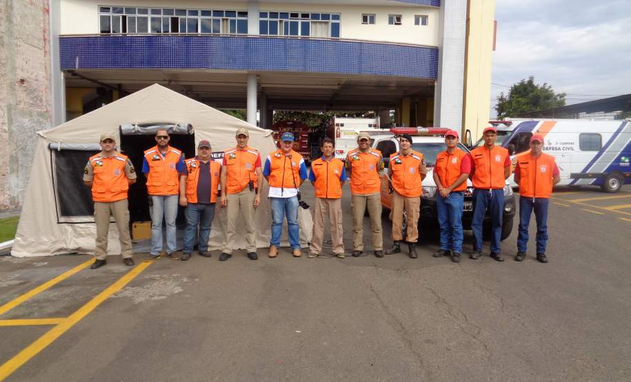 No dia 19 de junho de 2016, a 3ª Coordenadoria Estadual de Proteção e Defesa Civil (3ª CORPDEC) realizou exercício simulado, visando treinamento operacional de comunicação e montagem de quatro estações de comunicação,