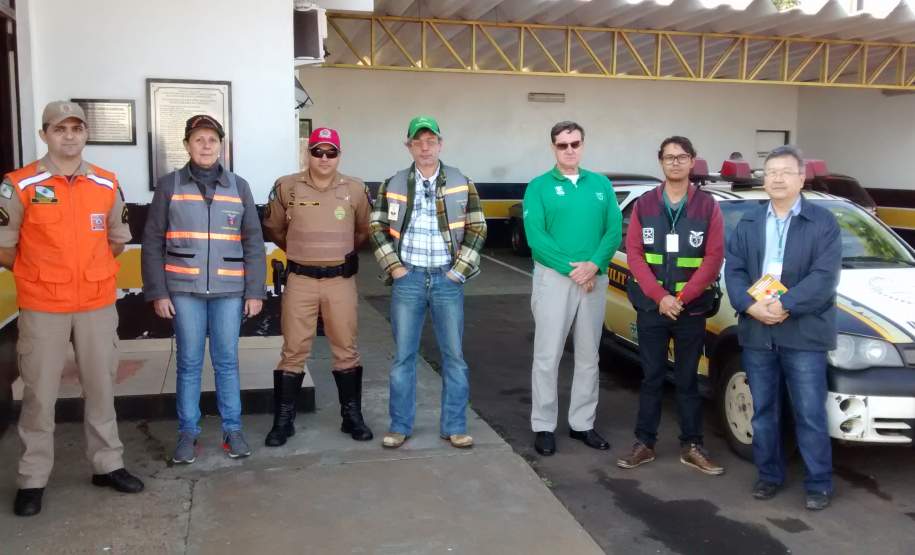 3ª Coordenadoria Regional de Proteção e Defesa Civil realiza Fiscalização Produtos Perigosos no Posto da Polícia Rodoviária Estadual Rolândia-PR Na última quarta-feira (21/07) a 3ª Coordenadoria Regional de Proteção e Defesa Civil (3ª CORPDEC) realizou Fiscalização de Produtos Perigosos no Posto da Polícia Rodoviária Estadual de Rolândia-PR, Rod. PR 986, km 9.