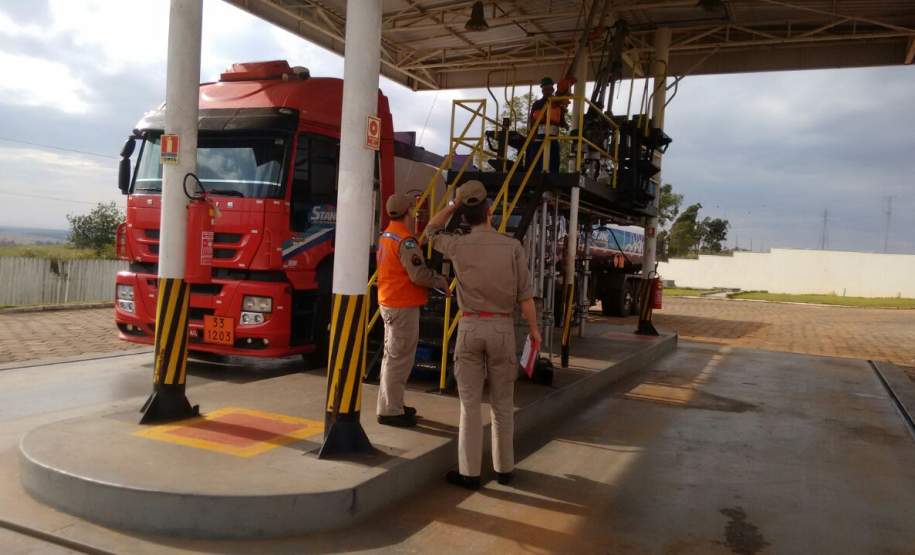 15ª Coordenadoria Regional de Proteção e Defesa Civil realiza Fiscalização em empresa que manuseia e armazena Produtos Perigosos. A 15ª Coordenadoria Regional de Proteção e Defesa Civil – 6º Subgrupamento de Bombeiros Independente realizou no dia 26 de Julho de 2016, fiscalização na empresa Stang Distribuidora de Petróleo LTDA, município de Umuarama – PR, verificando os meios de segurança utilizados no armazenamento e manuseio de produtos perigosos.