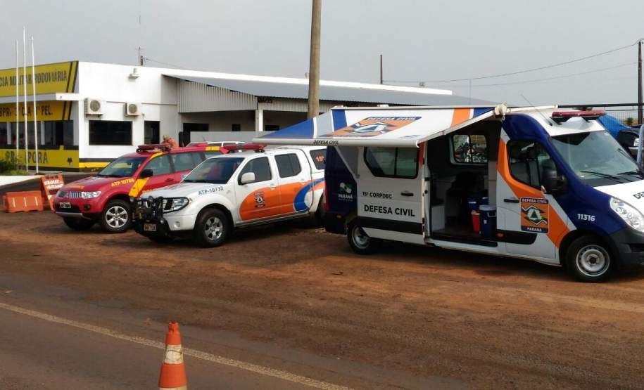 15ª Coordenadoria Regional de Proteção e Defesa Civil realiza Fiscalização Rodoviária de Produtos Perigosos na Rodovia BR – 323, município de IPORÃ - PR A 15ª Coordenadoria Regional de Proteção e Defesa Civil – 6º Subgrupamento de Bombeiros Independente realizou no dia 18 de Agosto de 2016, fiscalização ao transporte rodoviário de produtos perigosos na Rodovia Br 323, Km 346, município de Iporã, Posto do BPRv, conforme cronograma anual de Fiscalização de Produtos Perigosos.