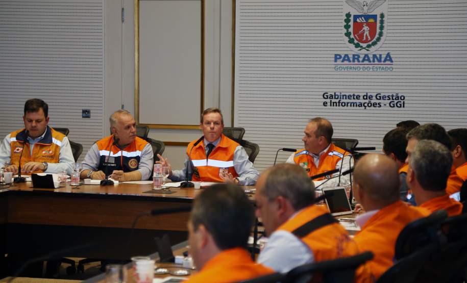 Conselho de Proteção e Defesa Civil quer alteração na legislação do setor Reunião do Conselho Nacional de Proteção e Defesa Civil, no Palácio Iguaçu, em Curitiba, com a participação do secretário nacional Renato Ramlow.Curitiba, 13/10/2016.Foto: Orlando Kissner/ANPr