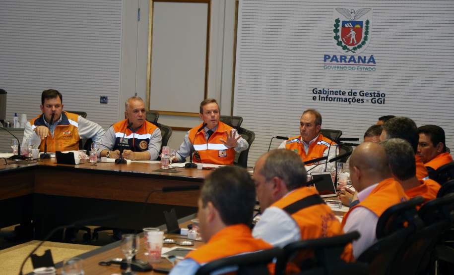 Conselho de Proteção e Defesa Civil quer alteração na legislação do setor Reunião do Conselho Nacional de Proteção e Defesa Civil, no Palácio Iguaçu, em Curitiba, com a participação do secretário nacional Renato Ramlow.Curitiba, 13/10/2016.Foto: Orlando Kissner/ANPr