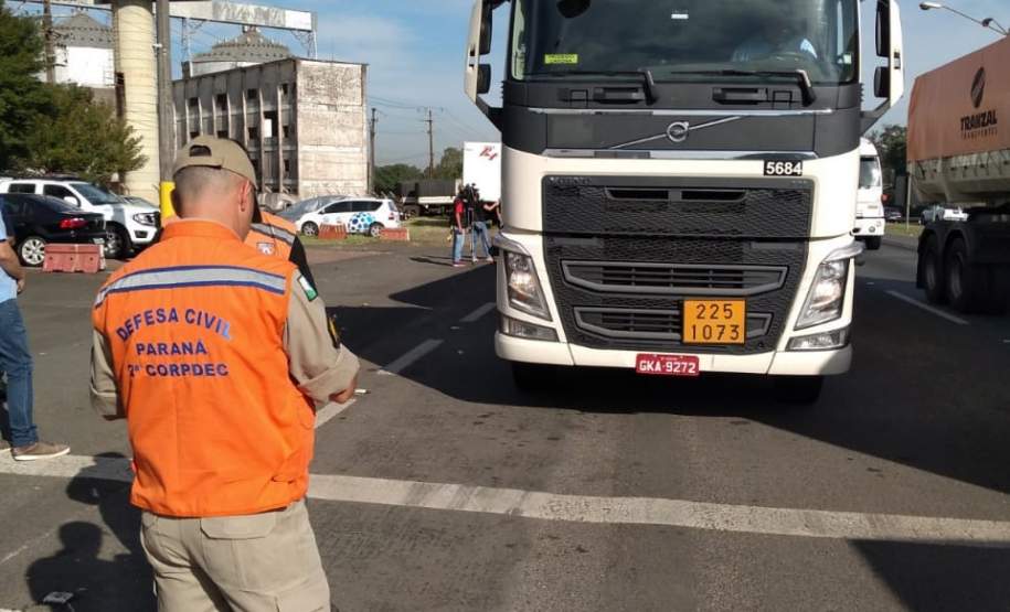 2ª CORPDEC Realiza Fiscalização ao Transporte Rodoviário de Produtos Perigosos