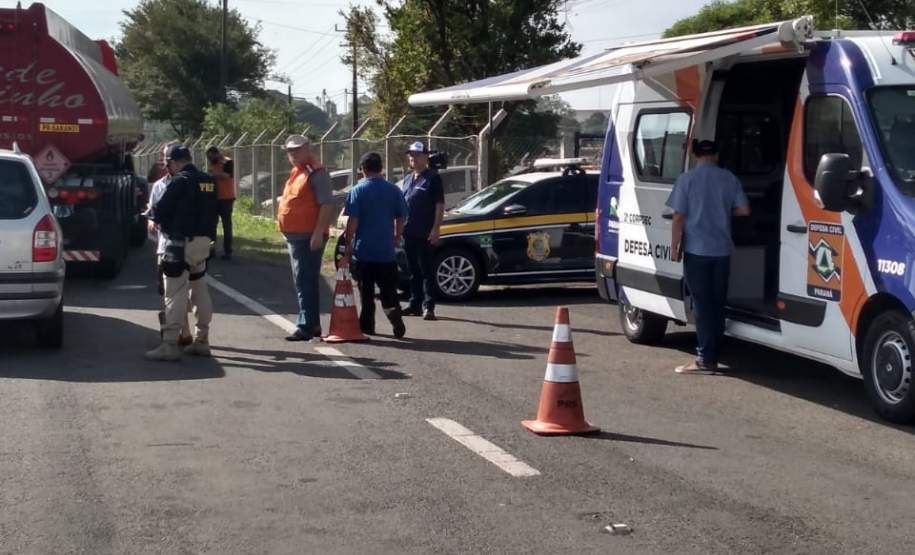 2ª CORPDEC Realiza Fiscalização ao Transporte Rodoviário de Produtos Perigosos