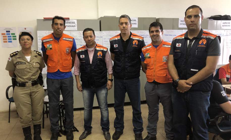 Integrantes da Defesa Civil Estadual prestam auxílio em Brumadinho/MG