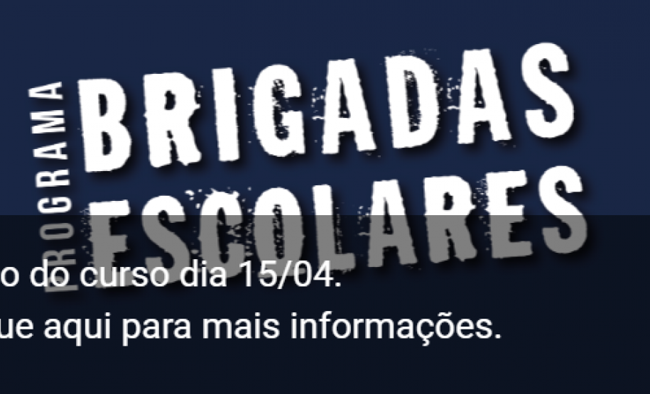 curso brigadista escolar abril curso brigadas