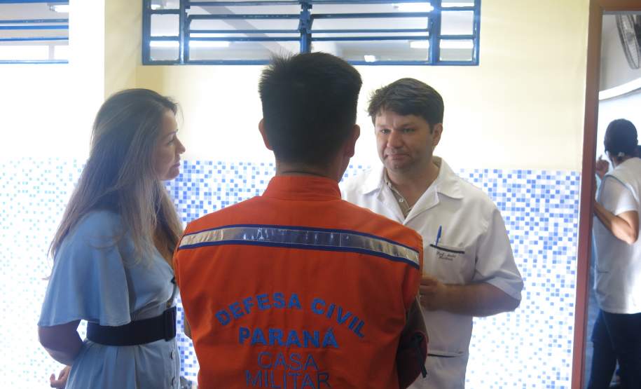 Visita às instalações da escola