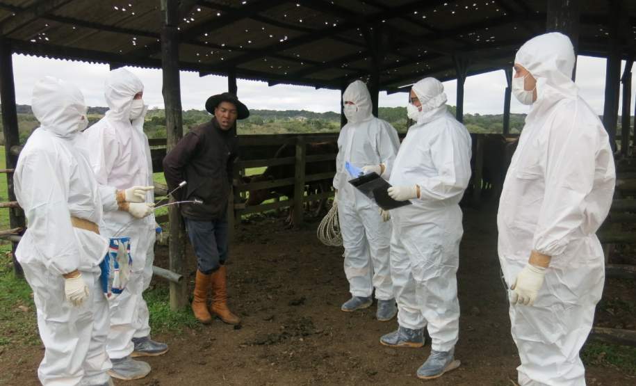 Simulado de defesa agropecuária