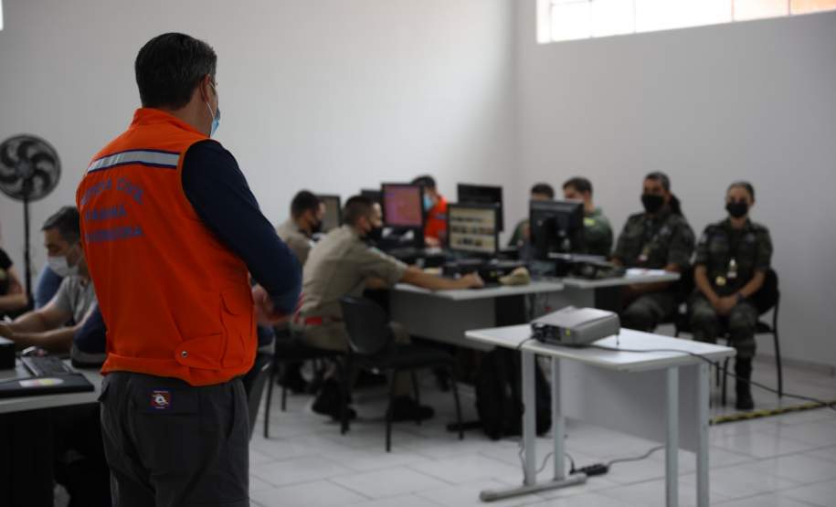 Exercício Conjunto de Apoio à Defesa Civil