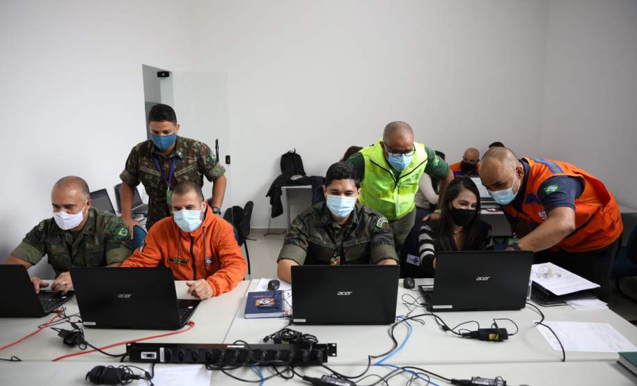 Exercício Conjunto de Apoio à Defesa Civil