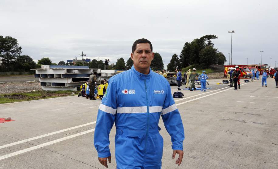 Simulado da força nacional do SUS