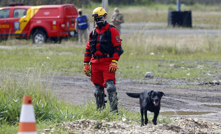 Simulado da força nacional do SUS
