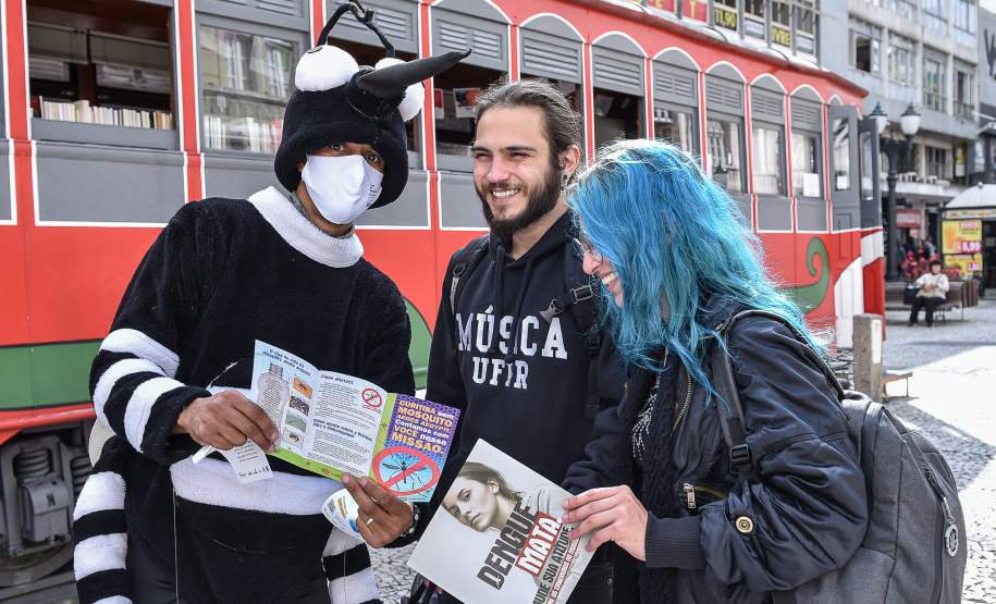 Estado participa de ação de combate à dengue em Curitiba nesta terça-feira