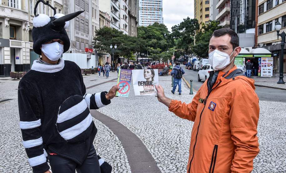 Estado participa de ação de combate à dengue em Curitiba nesta terça-feira