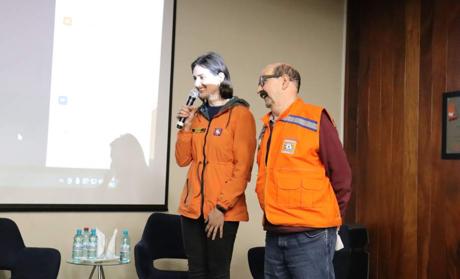 Palestra no IEP apresenta experiências e ações da Defesa Civil Estadual