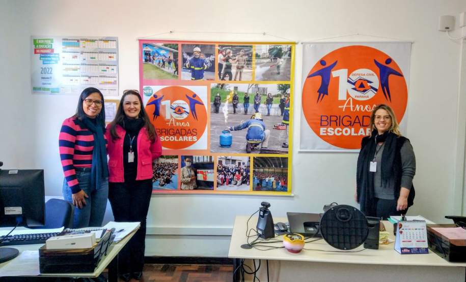 Programa Brigadas Escolares recebe pesquisadora do Corpo de Bombeiros da Bahia