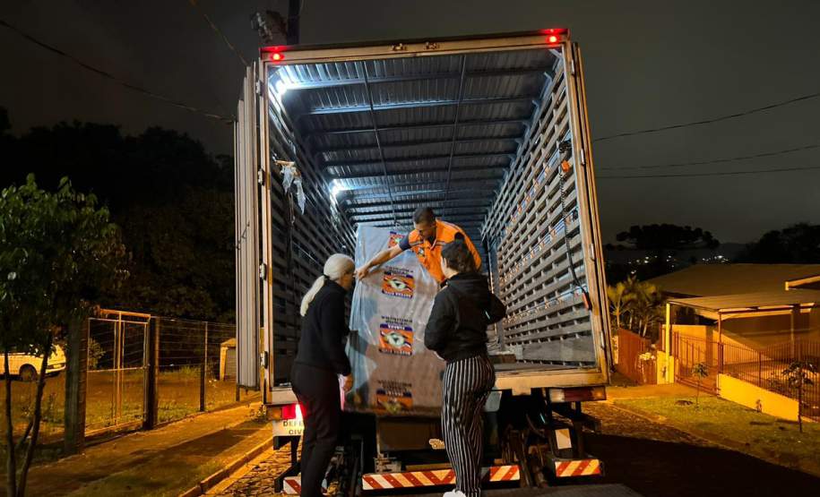 entrega de colchões