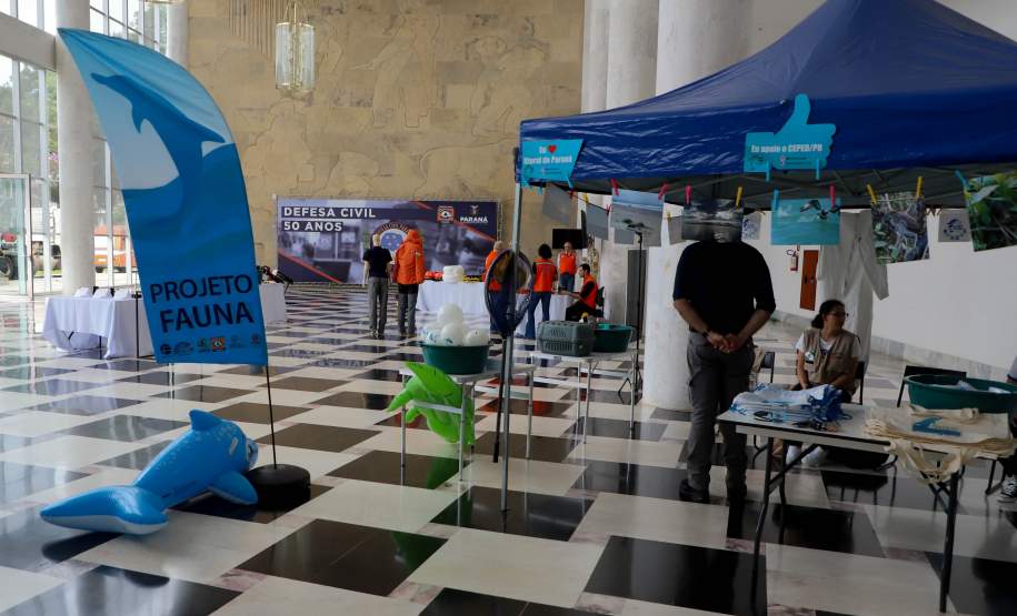 Exposição no Palácio Iguaçu comemorou 50 anos da Defesa Civil do Paraná