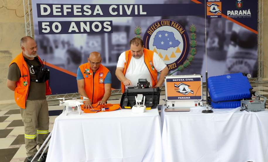Exposição no Palácio Iguaçu comemorou 50 anos da Defesa Civil do Paraná