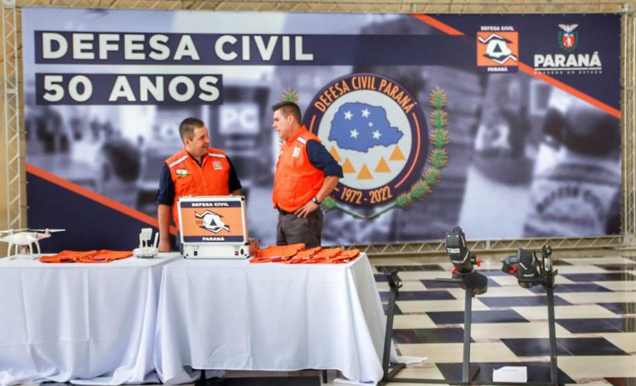 Exposição no Palácio Iguaçu comemorou 50 anos da Defesa Civil do Paraná