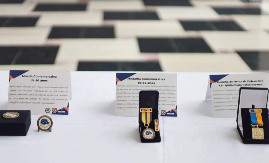 Exposição no Palácio Iguaçu comemorou 50 anos da Defesa Civil do Paraná