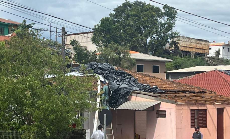 Defesa Civil vai distribuir telhas para Nova Laranjeiras