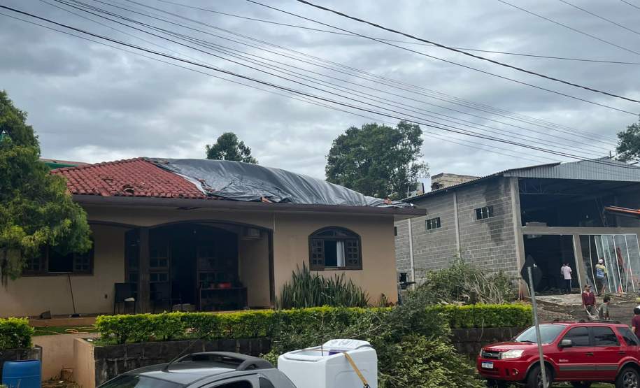 Defesa Civil vai distribuir telhas para Nova Laranjeiras