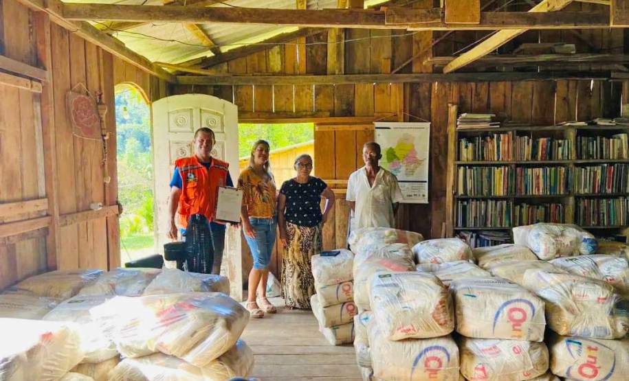 Estado conclui entrega de 7.500 cestas básicas para famílias quilombolas