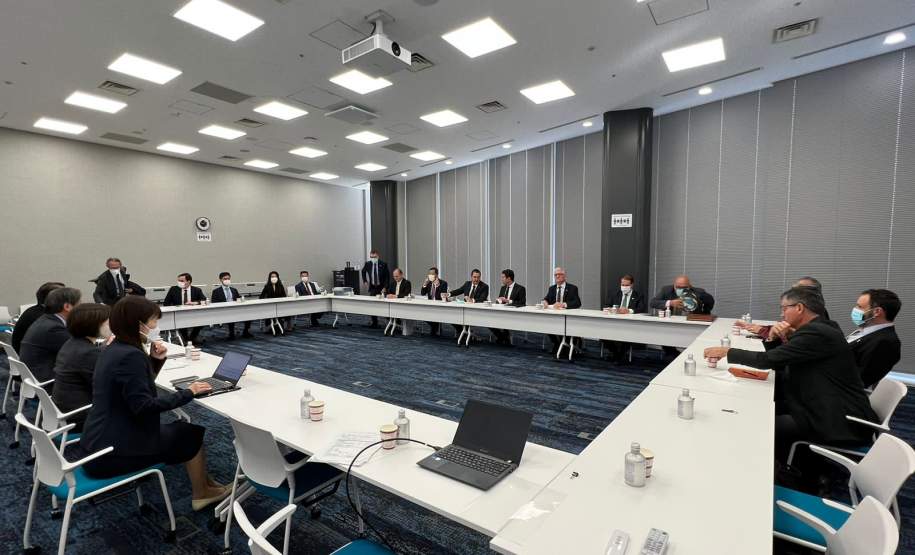Estado busca novos investimentos em sustentabilidade em reunião com agência japonesa