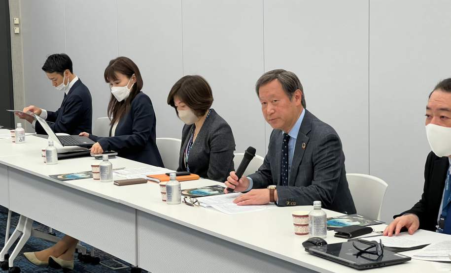 Estado busca novos investimentos em sustentabilidade em reunião com agência japonesa